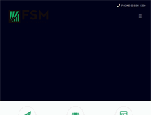 Tablet Screenshot of fsmgeneral.com.au